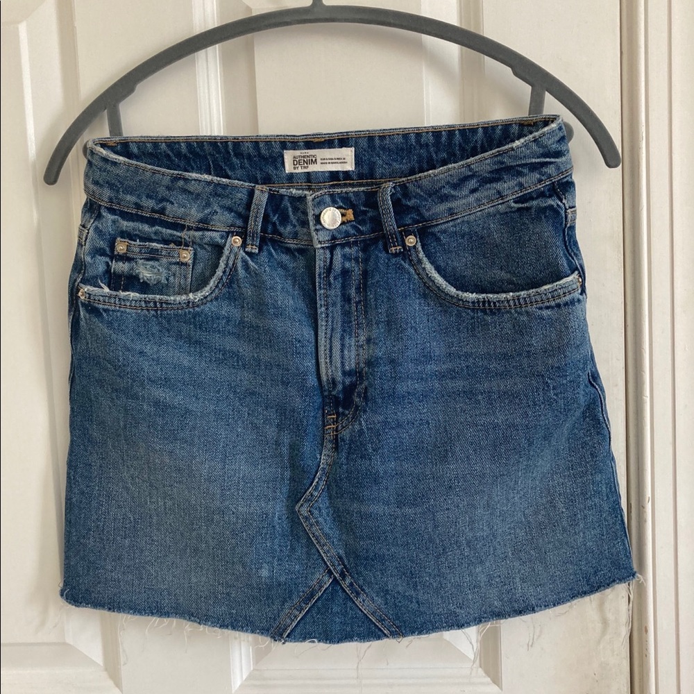 Zara Authentic Denim Skirt